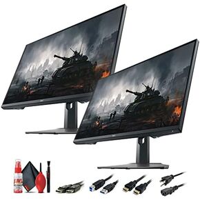 Dell 2 x G3223Q 32" 4K HDR 144 Hz Gaming Monitor (G3223Q) + Cleaning Kit