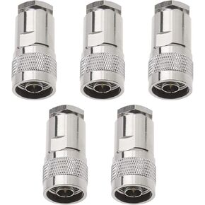 Create idea 5Pcs N Type Cable Clamp Compression Plug Coaxial Adapter for 7D-FB Ecoflex 10 RG213 RG214 LMR400