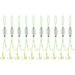 Dyxssm Drum Spring Feeder Fishing Hooks, Carp Bait Traps Fishing Hook