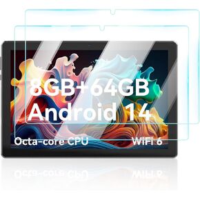 Screen Protector for Jeazans Jzpad-X11 Android 14 Tablet 10 Inch 2024 New,Anti-Scratch 9H Hardness Touch Sensitive 2.5D Rounded Edges Bubble Free Easy to Install,2 Pack.