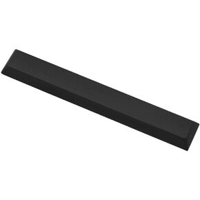 1 Piece PBT Spacebar Keycap 6.25U/7U DSA Profile Keycaps for Mechanical Keyboard (MX switches, 6.25U/7U space) - Polybutylene Terephthalate (PBT) Material - Black