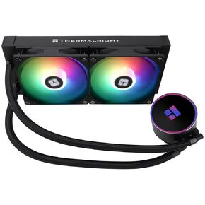 Thermalright Frozen Magic 240 Black ARGB V2 CPU Aio Cooler, Double High-Performance PWM Fans with 1600RPM, for Intel LGA1150/1151//1200/2011/ 1700&AMD:AM4/AM5, PC Cooler Aio, 240 Liquid Cooling Row