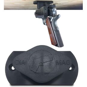 Tacticon Gun Magnet | Magnetic Car Holster | Handgun & Pistols Mounts | Steering Wheel Holder for Car | Vehicle Guns & Pistol Mount Holster | Fast Installation | Holds Over 25 Lbs.
