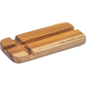 Handcrafted Teak Wood Mobile Stand | Perfect Phone Holder for Home and Office