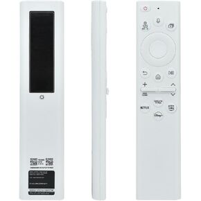2024 Upgrade BN59-01391A TV Remote Control Replacement, Solar and USB-C Charging, Bluetooth, Voice Control, Compatible with Samsung QLED UHD 4K Smart TVs, Plug-and-Play