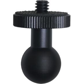 Ball Head to 1/4 Screw 17mm Aluminium Alloy Motorbike Mobile Phone Navigation Bracket Retrofit Sports Camera Recorder Adapter Accessories for Tablet Clip Recorder GPS Navigator
