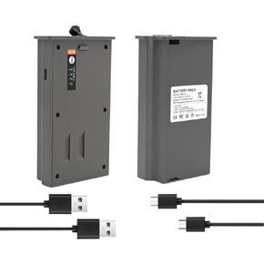 2-Pack 6000mAh Rechargeable Lipo Lithium Battery Pack, Trail Camera Battery Compatible with Reveal Hunting Camera X, X Pro, Pro 3.0, X Gen 2.0, X Gen 3.0, XB, SK.