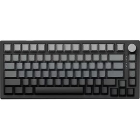 Hyekit VGN A75 Rapid Trigger Gaming Keyboard - 75% Hall Effect Magnetic Switch Keyboard, Adjustable Actuation, Key Macro, RGB, Gasket, HotSwap, Gradient Side Printed Keycaps, for Win/MAC, White