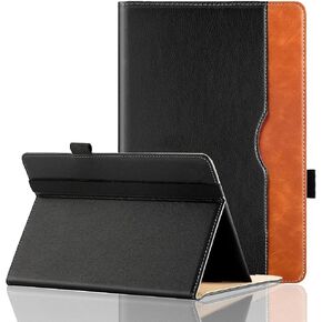 Ytaland Universal Case for TECLAST T65Max Tablet 13 inch, Compatible with Lenovo Tab P12 Tablet 12.7“, for iPad Air 13-inch/Veidoo 13", Multi-View PU Leather case for 12.5-13 inch Tablet (Black)
