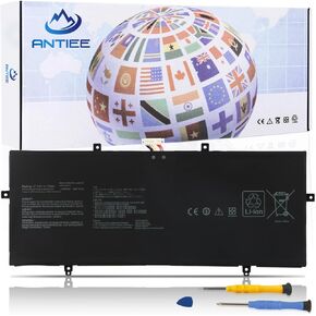 ANTIEE C22N2107 Laptop Battery Replacement for Asus ZenBook 14 OLED UX3402 UX3402ZA UX3402QA UX4302ZA UM3402 UM3402DA UM3402YA UM3402MA UP3404VA Series Notebook 0B200-04160000 7.74V 75Wh 9702mAh