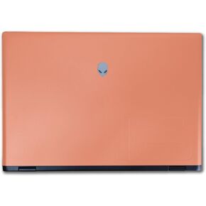 Laptop Skin Compatible with Alienware M16 R2 (2024) - Solid Peach - Premium 3M Vinyl Protective Wrap Decal Cover - Easy to Apply | Crafted in The USA by MightySkins