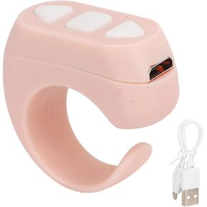 Remote, Tiktok Scrolling Ring, Bluetooth Page Turner for Kindle App, APP Compatible with iOS & Android ()