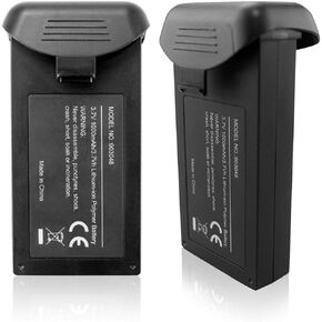2PCS 3.7V 1000mAh Lithium Battery for HS110D Aerial Photography Quadcopter Accessories Remote Control Drone