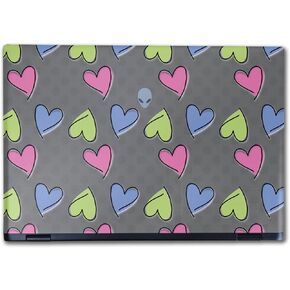 Laptop Skin Compatible with Alienware M16 R2 (2024) - Girly - Premium 3M Vinyl Protective Wrap Decal Cover - Easy to Apply | Crafted in The USA by MightySkins