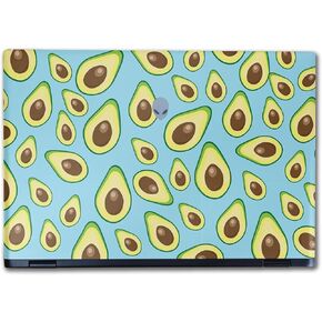Laptop Skin Compatible with Alienware M16 R2 (2024) - Blue Avocados - Premium 3M Vinyl Protective Wrap Decal Cover - Easy to Apply | Crafted in The USA by MightySkins