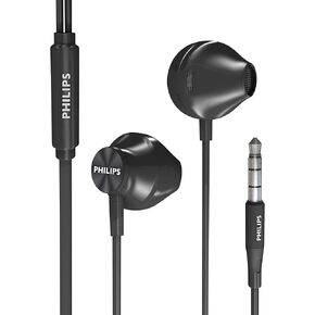 Philips Wired Earbuds Earphones, in Ear Headphones, Bass Crystal Clear Sound, Ergonomic Comfort-Fit