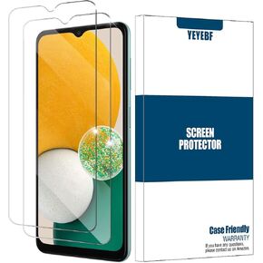 Galaxy A13/A13 5G/A03S/A02S Tempered Glass Screen Protector, [2 Pack] [Anti-scratch] [3D Glass] for Samsung Galaxy A13/A13 5G/A03S/A02S