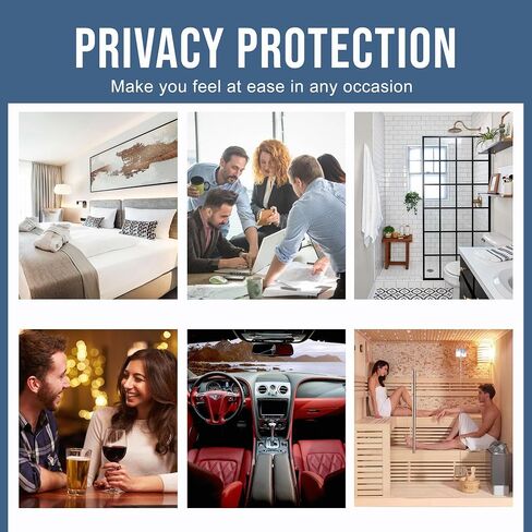 Hidden Cameras Detector, Portable Listening Device Detector, Wireless Rechargeable Camera Detector for Travel, Hotels, Home, Office in Saudi Arabia