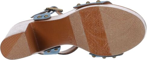 Limelight April - Women's Faux Wooden High Heeled Platform Dress Sandals in Saudi Arabia
