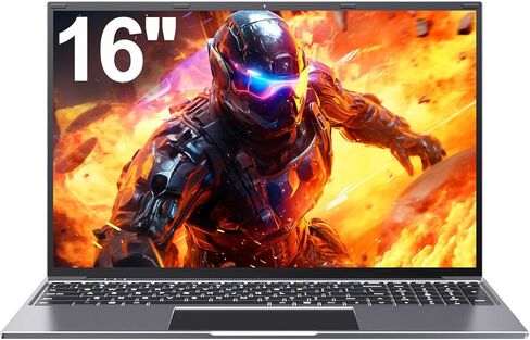 جهاز كمبيوتر محمول من الطائرات المحمولة 16 بوصة ، كمبيوتر محمول مع عرض 16 جيجا بايت DDR4 512GB SSD ، رباعي النواة N100 (حتى 3.4 جيجا هرتز) ، 1920 × 1200 عرض FHD ، لوحة المفاتيح الرقمية ، WiFi ، Bluetooth ، WebCam ، USB3.0 ، للطالب والأعمال التجارية in Kuwait