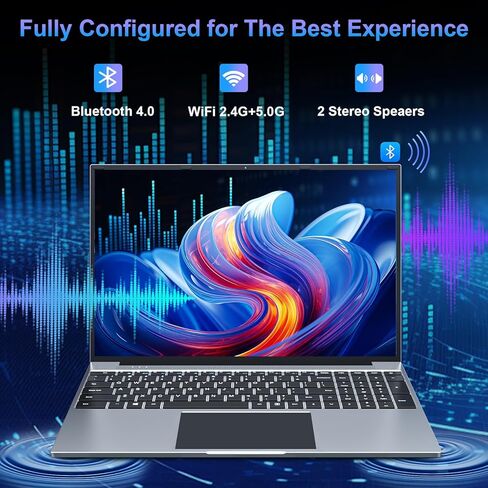جهاز كمبيوتر محمول من الطائرات المحمولة 16 بوصة ، كمبيوتر محمول مع عرض 16 جيجا بايت DDR4 512GB SSD ، رباعي النواة N100 (حتى 3.4 جيجا هرتز) ، 1920 × 1200 عرض FHD ، لوحة المفاتيح الرقمية ، WiFi ، Bluetooth ، WebCam ، USB3.0 ، للطالب والأعمال التجارية in Kuwait
