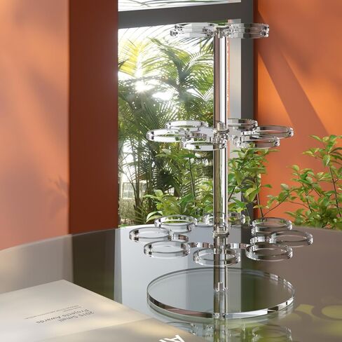 Artilife Acrylic Rotatable K Cup Holder Stand ، 3 مستويات تخزين منظم العرض ، والاختيار السهل والمكان in Kuwait