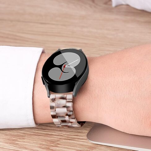 YGTIECS Compatible with Samsung Galaxy Watch 7 FE 6 5 4 40mm 44mm, 5 Pro 45mm, Watch 6 4 Classic 43/47mm 42/46mm, Watch 3 41mm, Active 2 40/44mm, 20mm Soft Resin Replacement Samsung Watch Bands in Kuwait