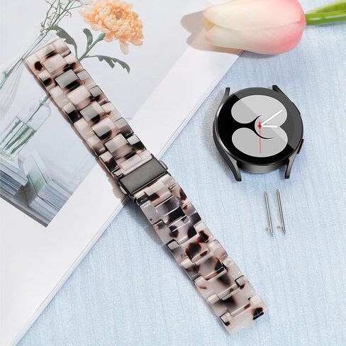 YGTIECS Compatible with Samsung Galaxy Watch 7 FE 6 5 4 40mm 44mm, 5 Pro 45mm, Watch 6 4 Classic 43/47mm 42/46mm, Watch 3 41mm, Active 2 40/44mm, 20mm Soft Resin Replacement Samsung Watch Bands in Kuwait