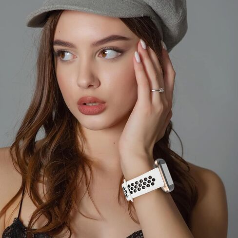 فرقة Vanjua Breatable متوافقة مع Fitbit Versa Bands Women Men ، 3 حزمة معصم بديل للسيليكون الناعمة للرياضة لـ Fitbit Versa 2/Fitbit versa/Versa Lite/Versa SE SMART WATCH in Kuwait