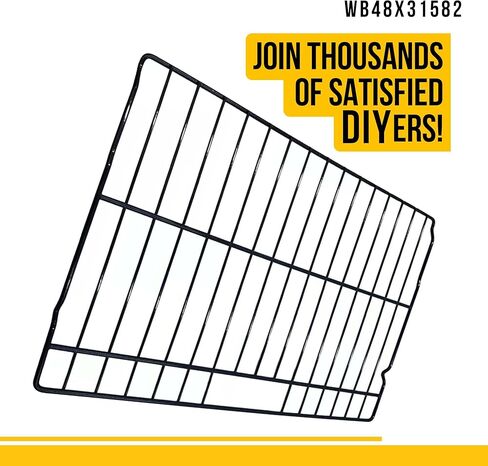 Partsbroz WB48x31582 رف الفرن - متوافق مع مجموعة فرن الجدار الكهربائي العام - يحل محل AP6833477 PS12703000 WB48T10114 WB48T10117 WB48X24064 4920819 WB48T10098 WB48T10101022 in Kuwait