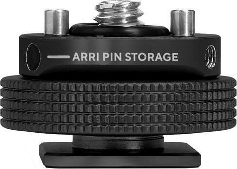 كوندور الأزرق | حذاء بارد ARRI MOUNT ADAPTER | دبابيس ARRI ARRI القابلة للإزالة مع موقع تخزين مدمج | أسود in Kuwait