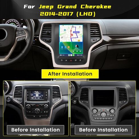 [2+64g] Sterroid 13 Car Stereo لجيب جراند شيروكي 2014-2017 ، Hikity 10.1 ' in Kuwait