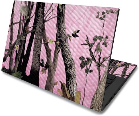 Mayyskins Carbon Carbon Skin for Asus Chromebook C425 14 "(2019) - Camo Black | Protection و Date Sended Carbon Fiber | يسهل تطبيقه وإزالته وتغيير الأنماط | مصنوعة في الولايات المتحدة الأمريكية in Kuwait