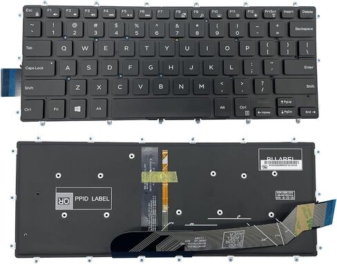 الولايات المتحدة الأمريكية تخطيط لوحة مفاتيح الكمبيوتر المحمول الجديد لـ Dell Inspiron 5368 5378 5370 5379 5568 5578 5579 7368 7370 7373 7375 7378 7460 7466 7467 7560 7569 7570 7572 7573 in Saudi Arabia
