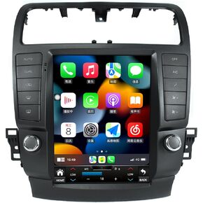 10 Inch Android 12 Car Radio for Acura TSX 2004-2008 Auto Stereo Replacement Multimedia Player GPS Navigation Carplay WiFi Bluetooth Touch Screen Head Unit Vertical Screen