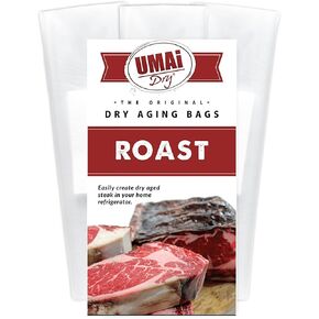UMAi Dry Aging Bag for Steaks, Pack of 3, Dry Age Bags for Meat, Boneless or Bone-In Rib Roast Cuts up to 8-10 lbs, Home Steak Ager Bags, No Vacuum Sealer Required, Tender Aged Beef in 28-45 Days in Saudi Arabia