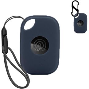 Case for Tile by Life360 Pro (2024),Silicone Protective Cover(with Carabiner + Lanyard) Drop-Proof,Scratch-Proof,Shock-Proof,Dust-Proof,Protective Case for Tile Pro 2024 RE-61011(Blue)