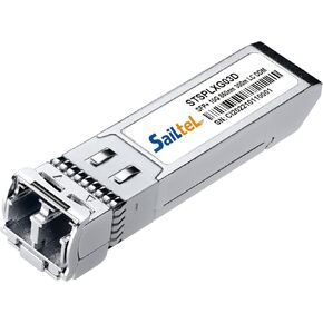 10GBase-SR SFP+ Transceiver, Gigabit Multimode SFP LC Duplex Transceiver,10G 850nm MMF, up to 300 Meters,Compatible with Cisco, Ubiquiti , Mikrotik,Netgear, Fortinet,D-Link,Linksys and More (1 Pack)