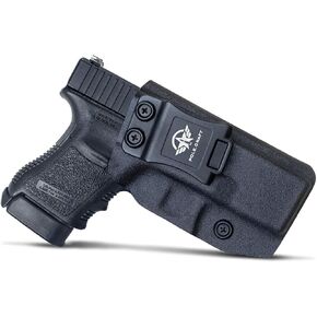 POLE.CRAFT IWB Kydex Holster Fits: Glock 30S Subcompact | .45 Auto Pistol - Inside Waistband Concealed Carry - Adj. Cant Retention - Cover Mag-Button - Widened Entrance - No Wear, No Jitter