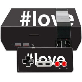 MightySkins Skin Compatible with Nintendo NES Classic Edition – Love 2 | Protective, Durable, and Unique Vinyl Decal wrap Cover | Easy to Apply, Remove, and Change Styles | Made in The USA