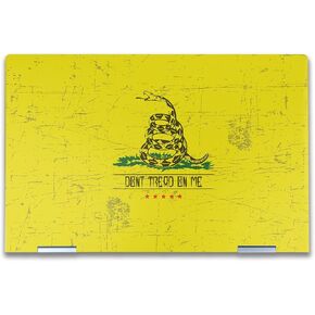 Laptop Skin Compatible with HP Envy x360 14" (2023) - Dont Tread - Premium 3M Vinyl Protective Wrap Decal Cover - Easy to Apply | Crafted in The USA by MightySkins