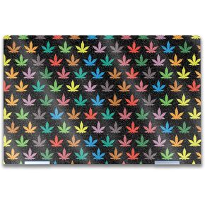 Glossy Glitter Laptop Skin Compatible with HP Envy x360 14" (2023) - Sticky Icky Icky - Premium 3M Vinyl Protective Wrap Decal Cover - Easy to Apply | Crafted in The USA by MightySkins