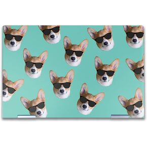 Laptop Skin Compatible with HP Envy x360 14" (2023) - Cool Corgi - Premium 3M Vinyl Protective Wrap Decal Cover - Easy to Apply | Crafted in The USA by MightySkins