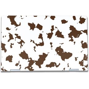 Laptop Skin Compatible with HP Envy x360 15.6" (2023) - Brown Cow - Premium 3M Vinyl Protective Wrap Decal Cover - Easy to Apply | Crafted in The USA by MightySkins