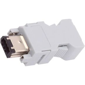 NFHK SM-6P I/O Connector IEEE 1394 6Pin CN3 Plug 55100-0670 Male JZSP-CMP9-1-E Compatible with Yaskawa Panasonic Servo 54280-0609