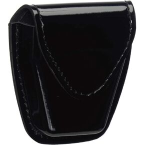 Safariland Duty Gear Bianchi 190-2-9HS: Handcuff Pouch Top Flap, Hi-Gloss, Black