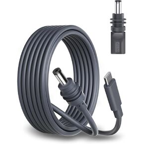 for Starlink Mini Cable 6.6FT Starlink Mini USB C to DC Power Cable, 100W USB Type C to DC Cable for Starlink Mini Work with 100W+ PD Source Waterproof