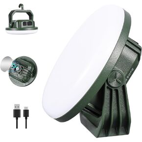 Vavofo 30W LED LED Camping Lantern القابلة لإعادة الشحن ، 3000LM ، 124 LED مع 3 أوضاع إضاءة ، 7200 مللي أمبير في الساعة ضوء خيمة محمولة مع المغناطيس ، IP65 مقاومة للماء لحالات الطوارئ ، انقطاع التيار الكهربائي ، الإعصار (الأزرق)