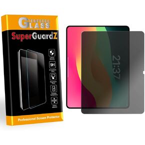 SuperGuardZ For iPad Air 13 (6th Gen, 2024) Tempered Glass Screen Protector [Privacy Anti-Spy], 9H Anti-Scratch, 2.5D Round Edge, Anti-Bubble