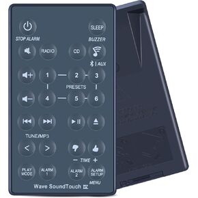 PZL New Replacement Remote Control for Bose Wave Radio System Series IV 417788-WMS 417788-WR